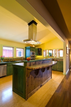 Kitchen Color Schemes on Kitchen Color And Pizazz With Chalkboard Paint