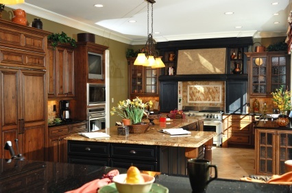 White cabinets with white countertops